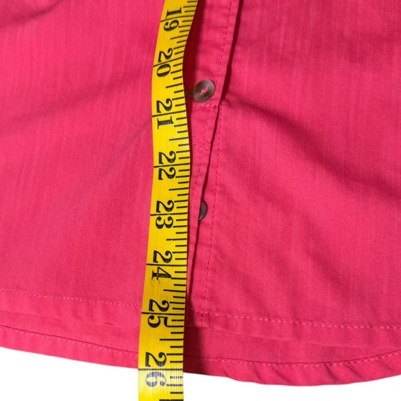 Carhartt Force Women’s Sleeveless Ridgefield Button Down Shirt Coral/Orange Sz M - Picture 8 of 11